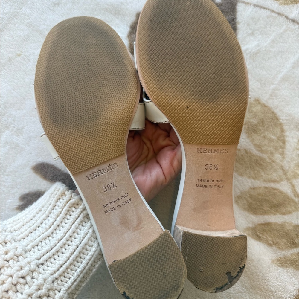 Authentic Hermes sandals - Picture 5 of 6